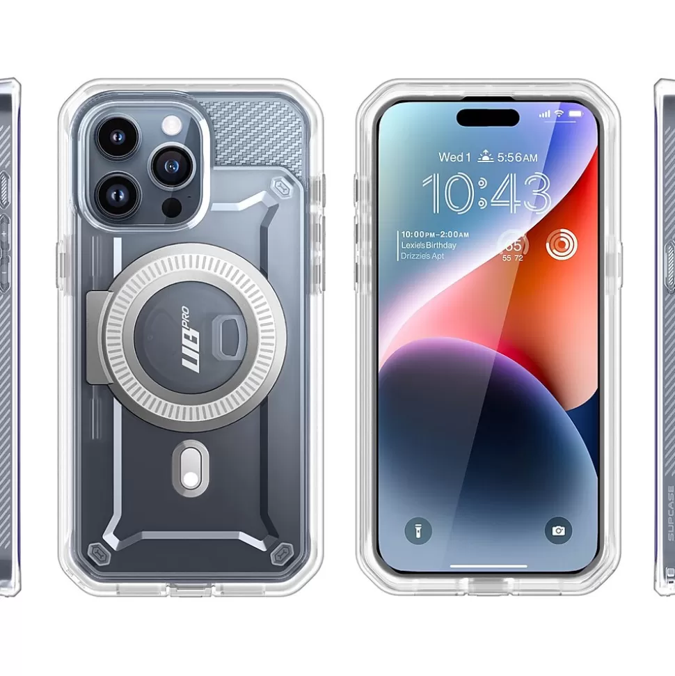 SUPCASE Unicorn Beetle PRO MAG Rugged Case for iPhone 15 Pro Max, Shock-Absorbing, Clear (SPH23MX67MGPSCL) Discount