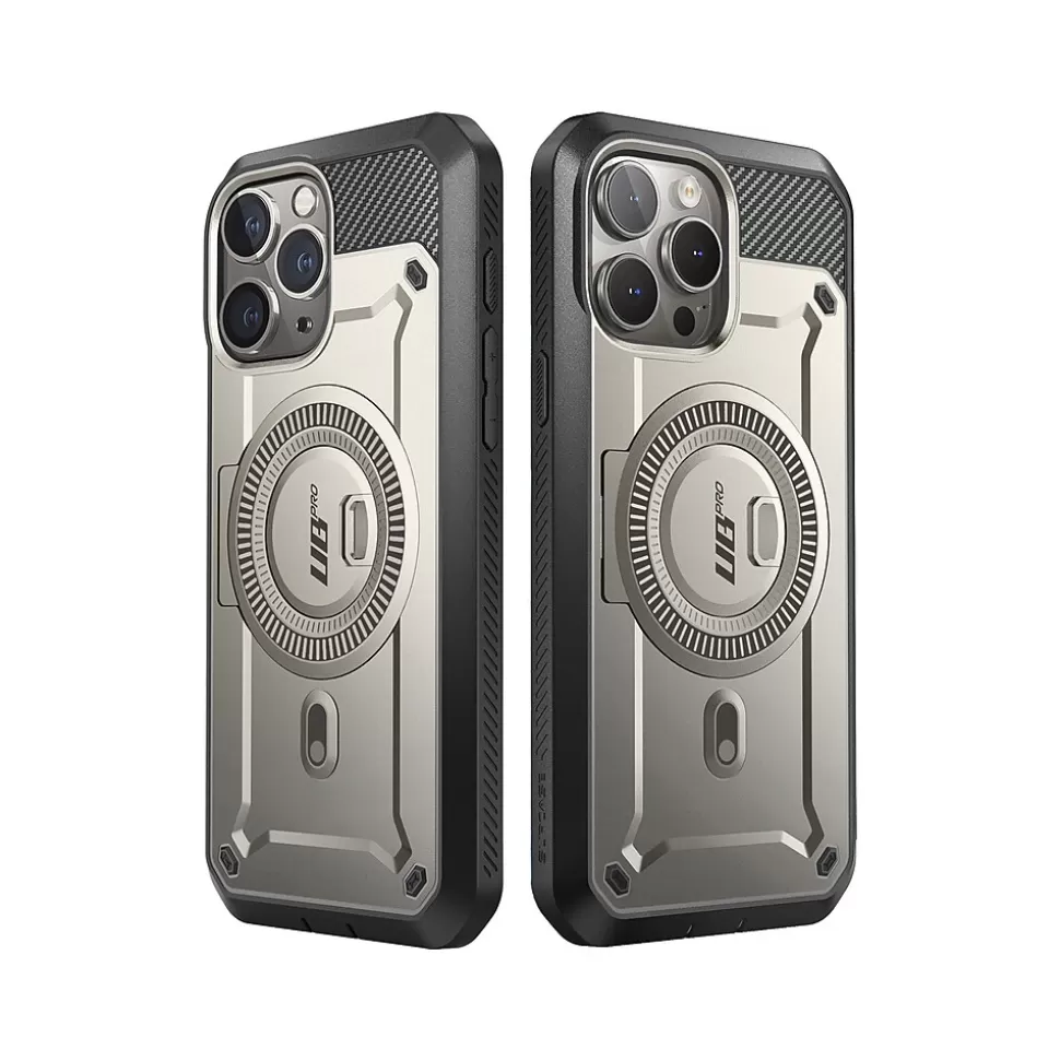 SUPCASE Unicorn Beetle PRO MAG Rugged Case for iPhone 15 Pro Max, Shock-Absorbing, Titan Gray Best