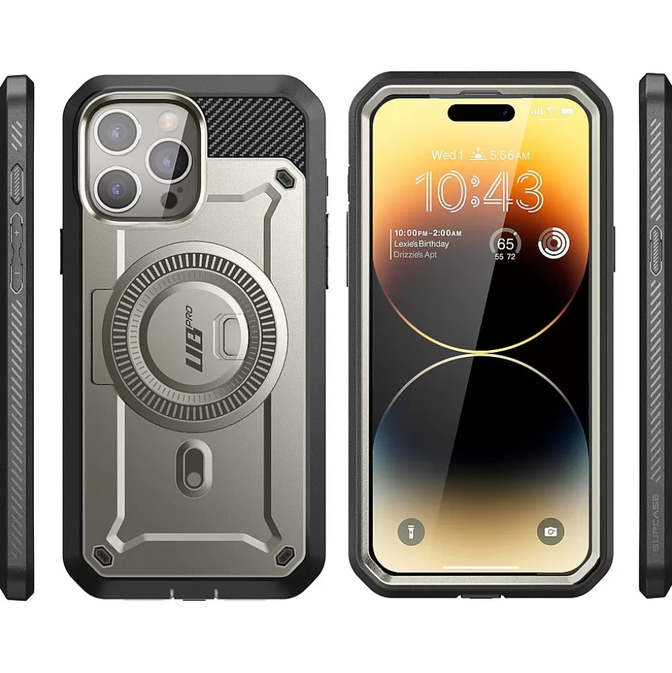 SUPCASE Unicorn Beetle PRO MAG Rugged Case for iPhone 15 Pro Max, Shock-Absorbing, Titan Gray Best