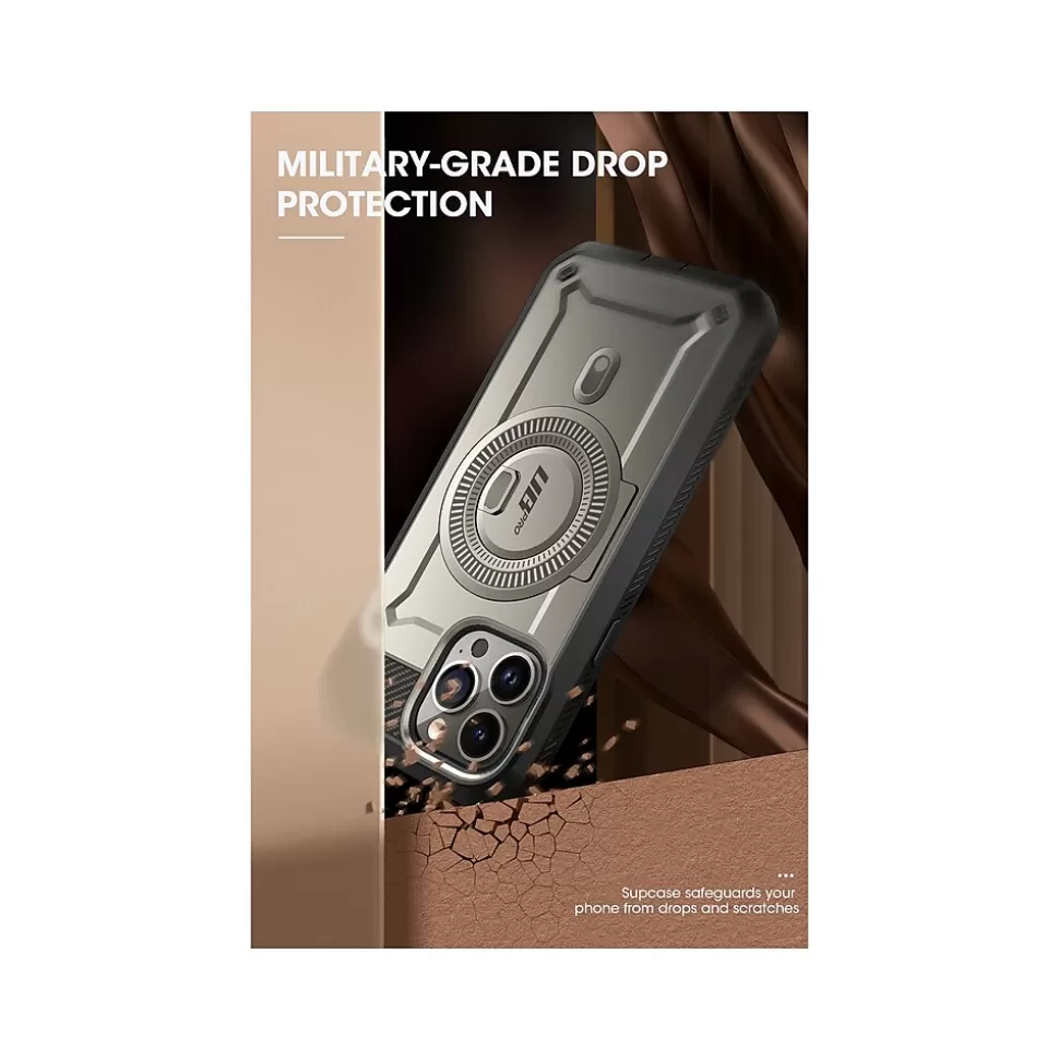 SUPCASE Unicorn Beetle PRO MAG Rugged Case for iPhone 15 Pro Max, Shock-Absorbing, Titan Gray Best