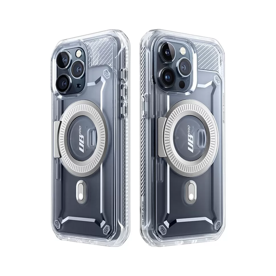 SUPCASE Unicorn Beetle PRO MAG Rugged Case for iPhone 15 Pro, Shock-Absorbing, Clear (SUP-iPhone2023Pro-6.1-MagPro-SP-Clear) Best
