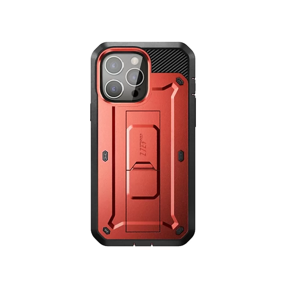 SUPCASE Unicorn Beetle Pro Metallic Red Rugged Case for iPhone 13 Pro Max (SUP-iPhone2021-6.7-UBPro-SP-Ruddy) New