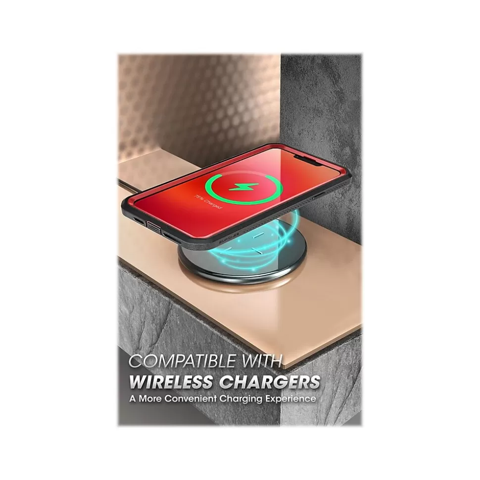 SUPCASE Unicorn Beetle Pro Metallic Red Rugged Case for iPhone 13 Pro Max (SUP-iPhone2021-6.7-UBPro-SP-Ruddy) New