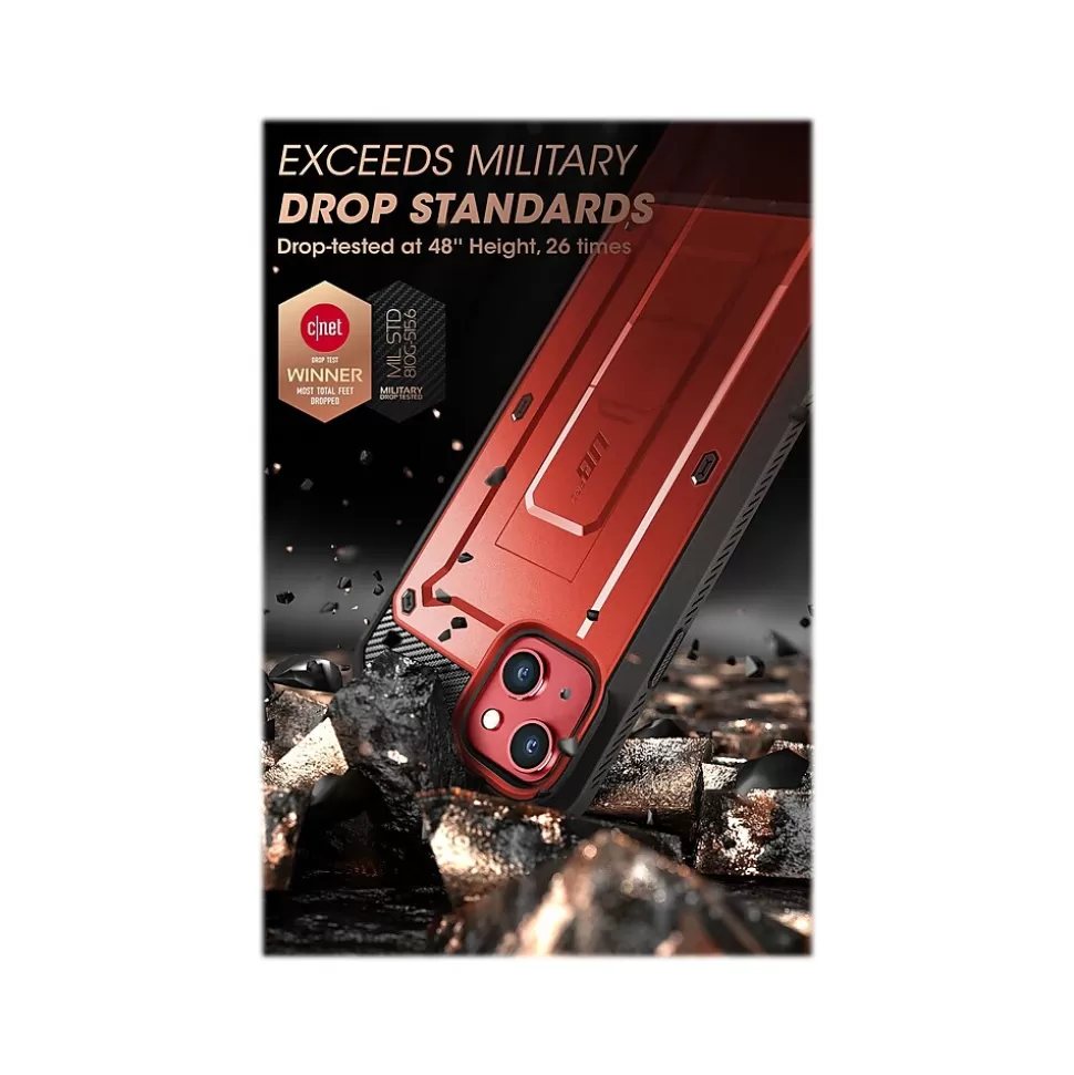 SUPCASE Unicorn Beetle PRO Metallic Red Rugged Case for iPhone 14 (SUP-iPhone2021/22-6.1-UBPro-SP-Ruddy) Online