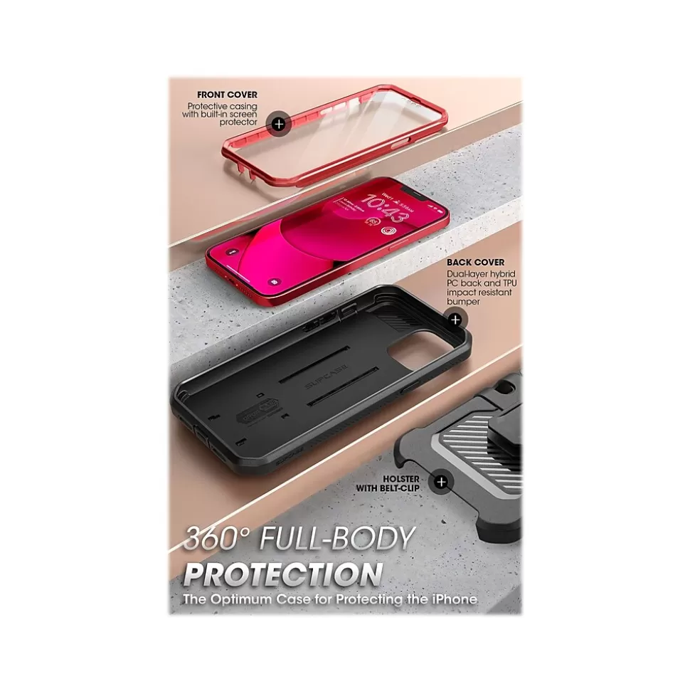 SUPCASE Unicorn Beetle PRO Metallic Red Rugged Case for iPhone 14 (SUP-iPhone2021/22-6.1-UBPro-SP-Ruddy) Online