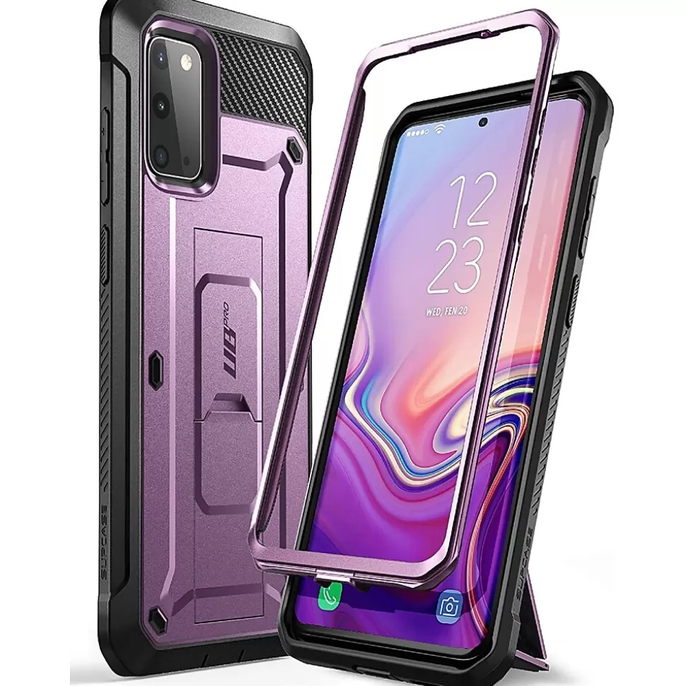 SUPCASE Unicorn Beetle Pro Purple Rugged Case for Galaxy S20 (S-S20-UBPR-PUR) Fashion