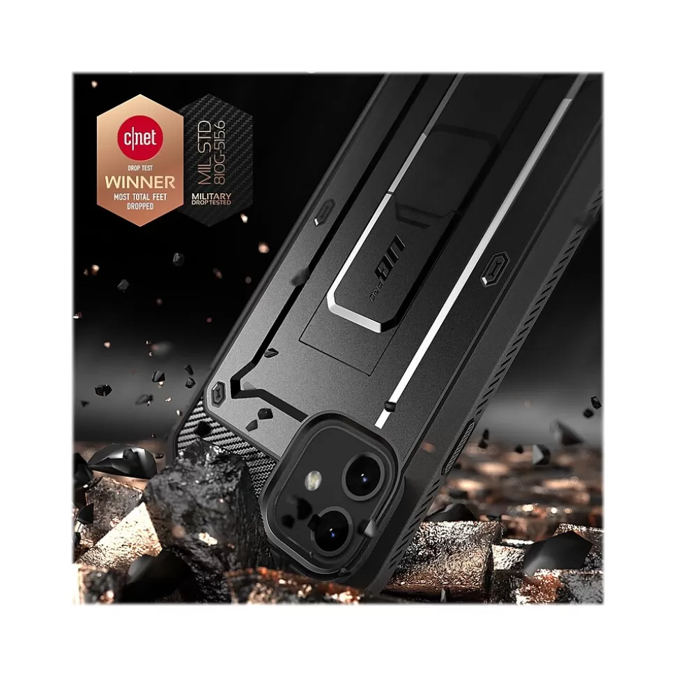 SUPCASE Unicorn Beetle Pro Rugged Case for iPhone 12 mini, Black (SUP-iPhone2020-5.4-UBPro-SP-Black) New