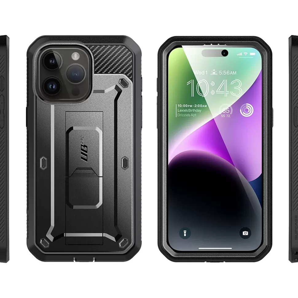 SUPCASE Unicorn Beetle PRO Rugged Case for iPhone 15 Pro Max, Shock-Absorbing, Black (SUP-iPhone2023Max-6.7-UBPro-SP-Black) Cheap