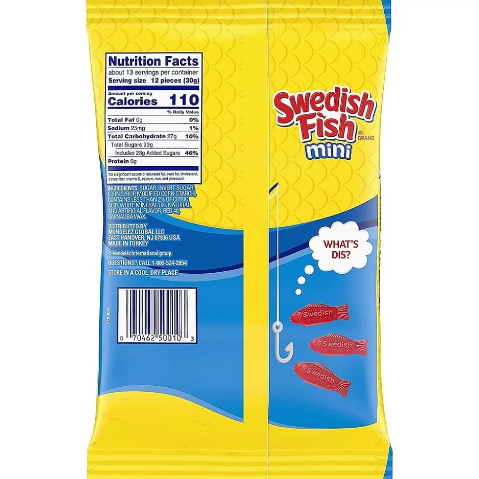 Swedish Fish Original Soft & Chewy Candy, 14 oz (AMC01712) Clearance