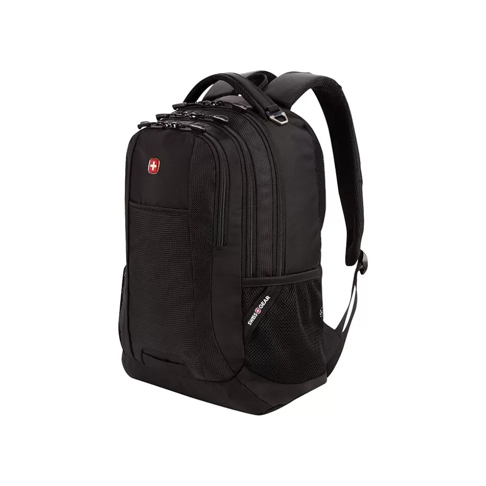 SWISSGEAR Laptop Backpack, Heather Dark Gray Polyester (5505444408) Online