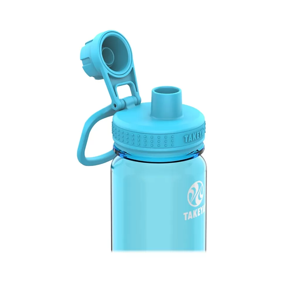 Takeya Tritan Plastic Water Bottle, 24 oz., Breezy Blue (50401) Hot