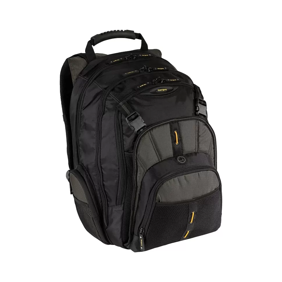 Targus CityGear Laptop Backpack, X-Large, Black/Yellow (TBB018US) Sale