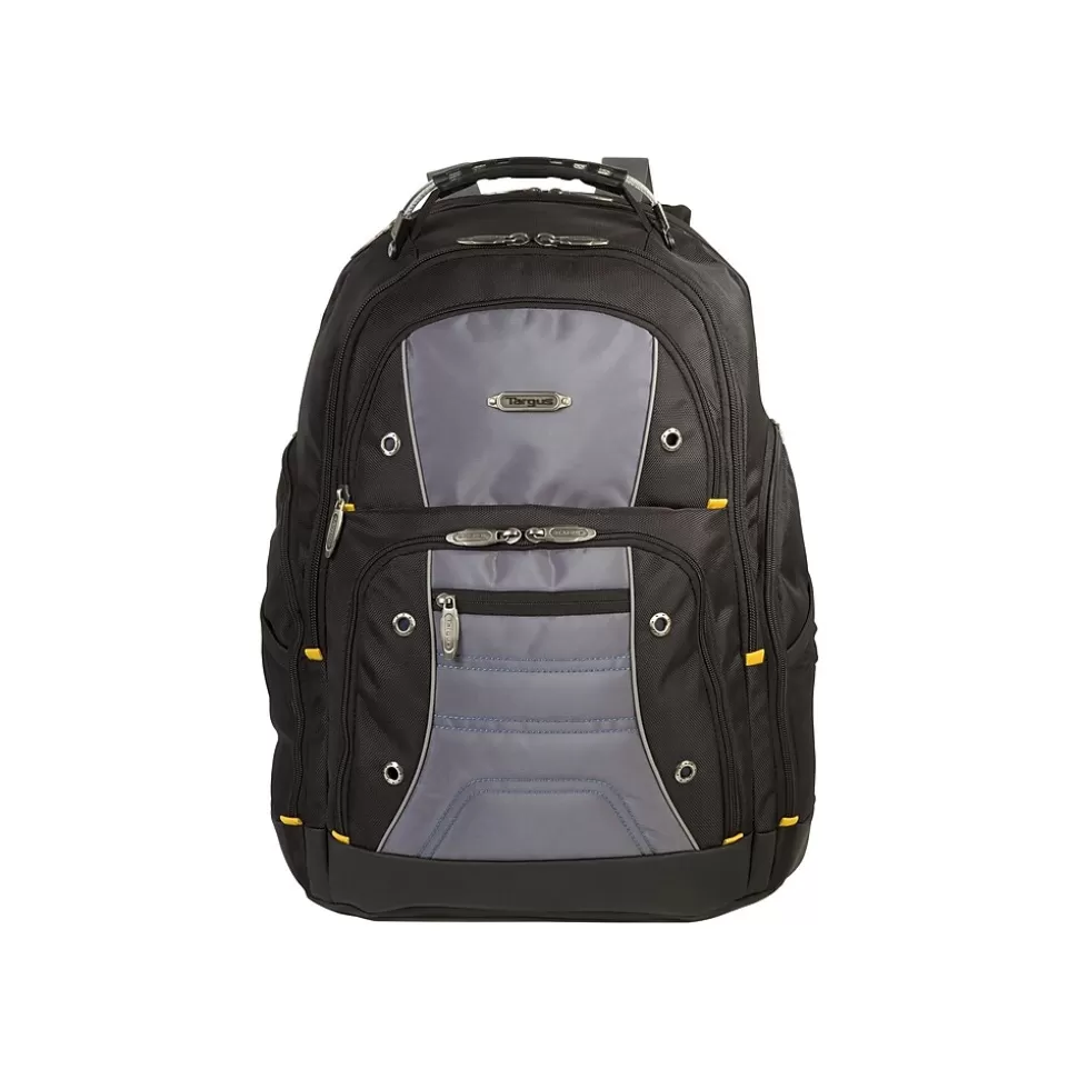 Targus Drifter II Laptop Backpack, Black/Gray (TAR-TSB239US) Fashion