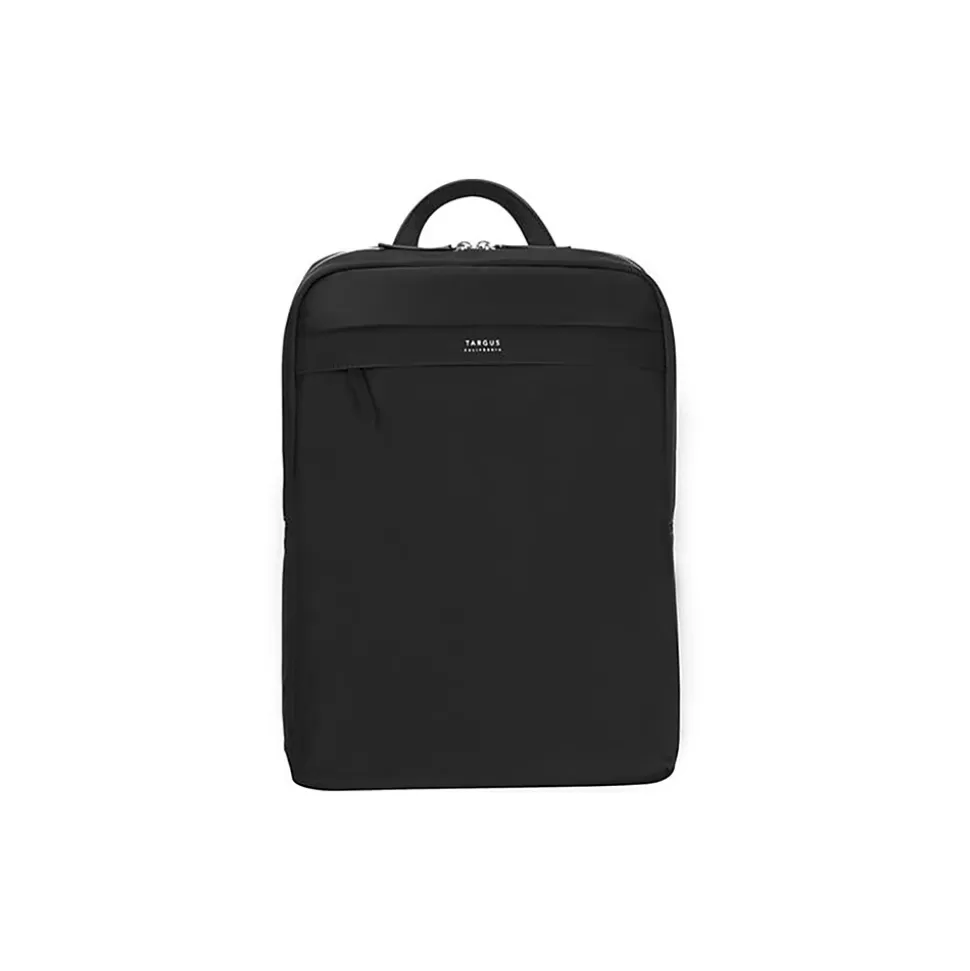 Targus Newport Laptop Backpack, Black Nylon/Leatherette (TBB598GL) Clearance