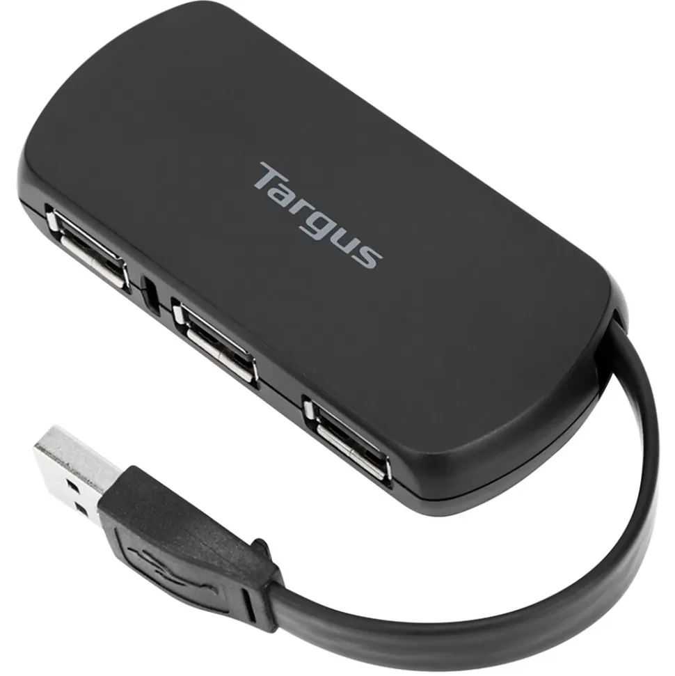 Targus 4-Port USB 2.0 Hub, Black (ACH114US) Best Sale