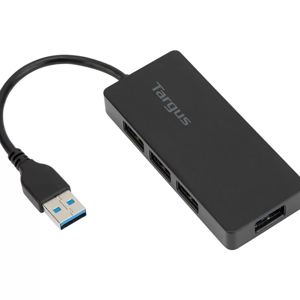 Targus 4-Port USB 3.0 Hub, Black (ACH124US) Sale