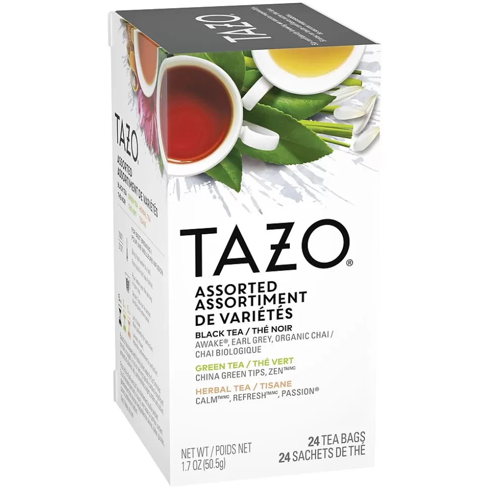 Tazo Assorted Tea Bags, 24/Box (TJL20200) Sale