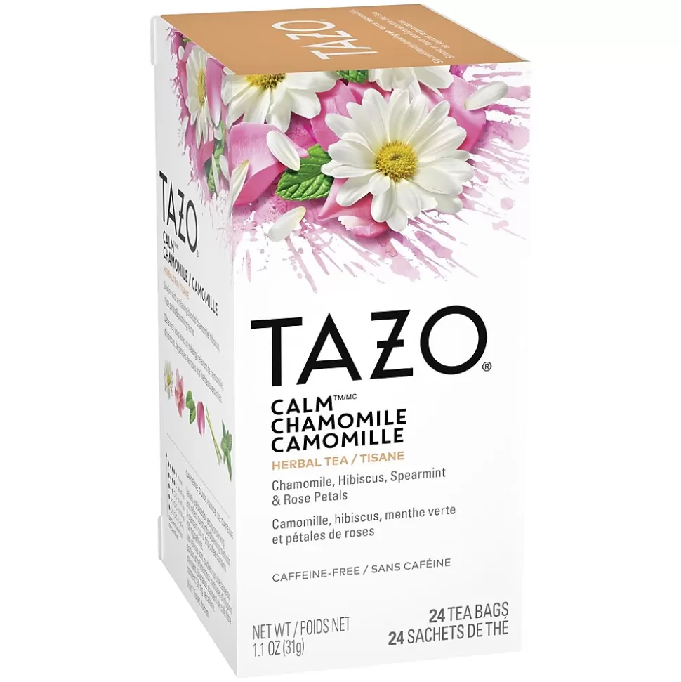 Tazo Calm Chamomile Tea Bags, 24/Box (20020) Flash Sale