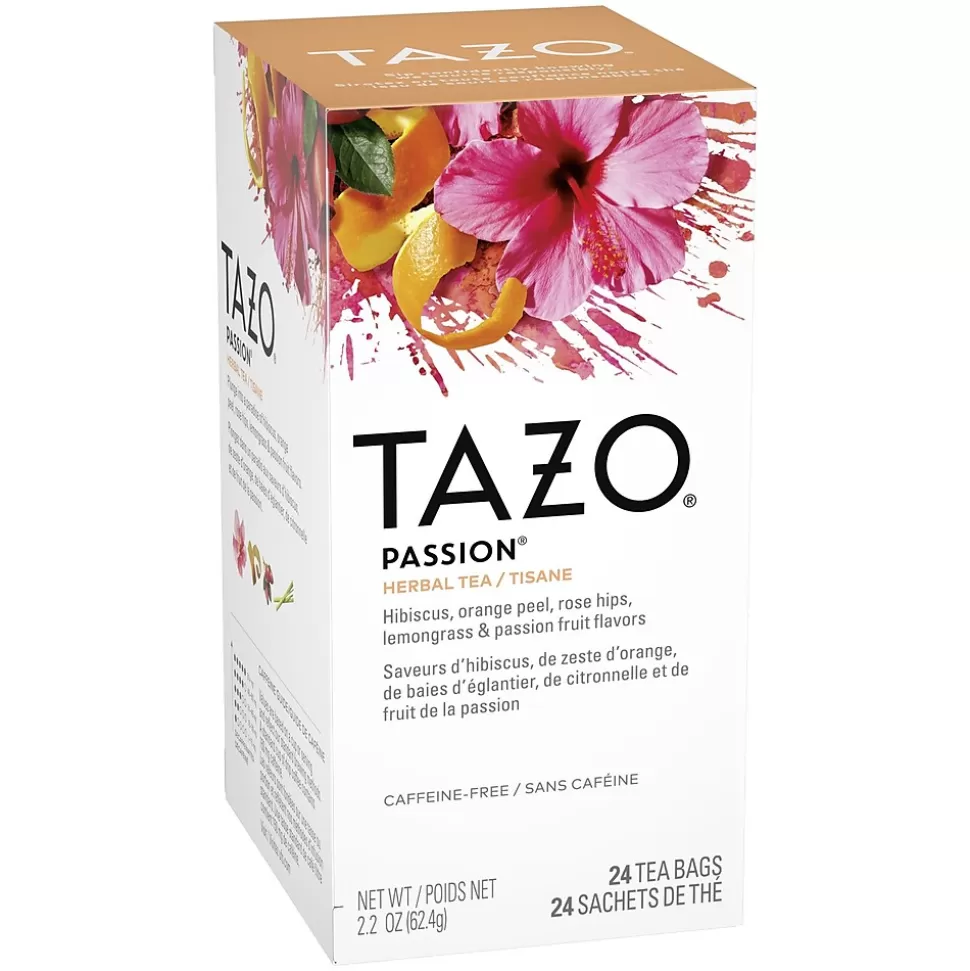 Tazo Passion Herbal Tea Bags, 24/Box (SBK20040) Store