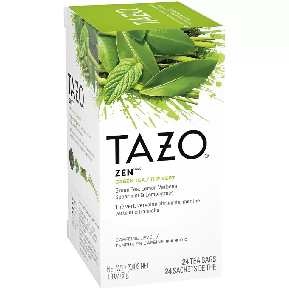 Tazo Zen Tea Bags, 24/Box (TJL20060) Discount