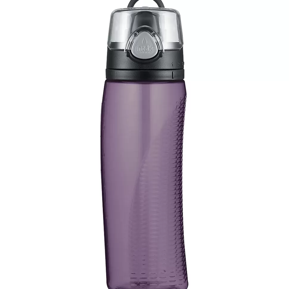 Thermos Intak Plastic Water Bottle, 24 oz., Purple (HP4100PU6) Cheap