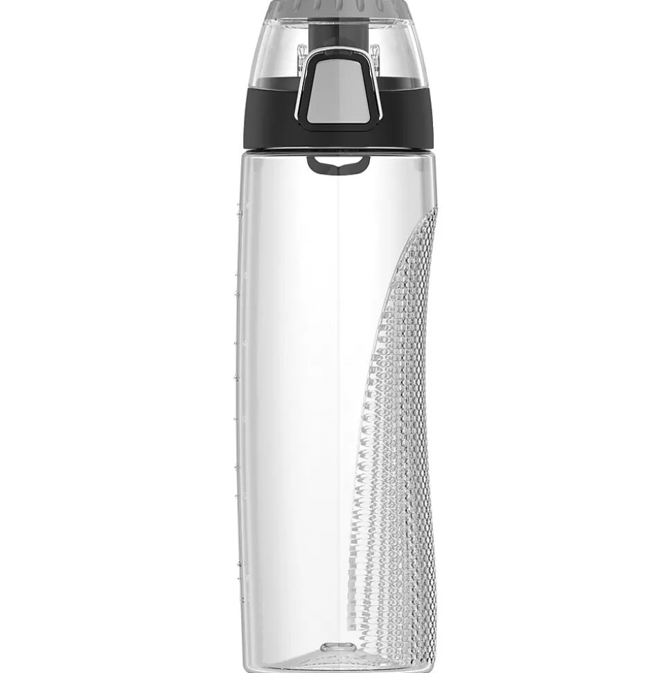 Thermos Plastic Water Bottle, 24 oz., Clear (THRHP4100CL6) Sale