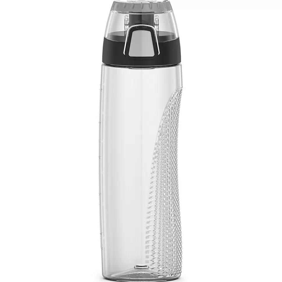 Thermos Plastic Water Bottle, 24 oz., Clear (THRHP4100CL6) Sale