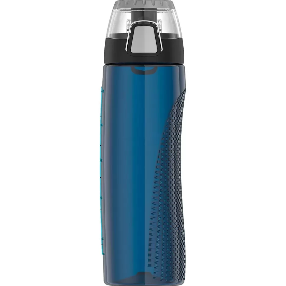 Thermos Plastic Water Bottle, 24 oz., Midnight Blue (THRHP4107MB6) Online