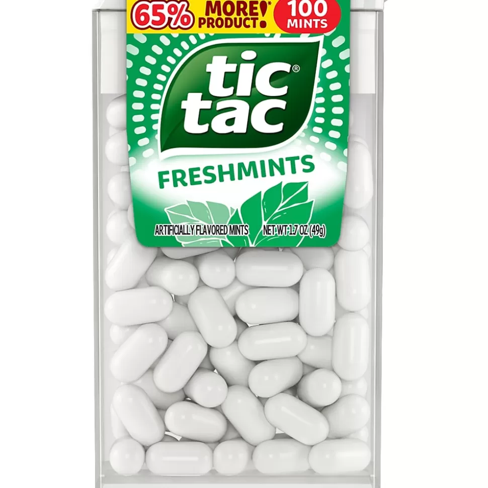 Tic Tac Freshmints, 100 Piece, 1.7 oz., 12/Box (FEU00384) Best