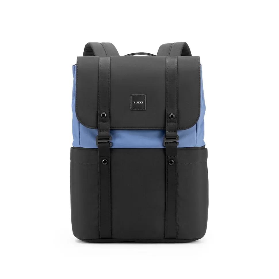 TUCCI Laptop Backpack, Medium, Black (T0638) Online