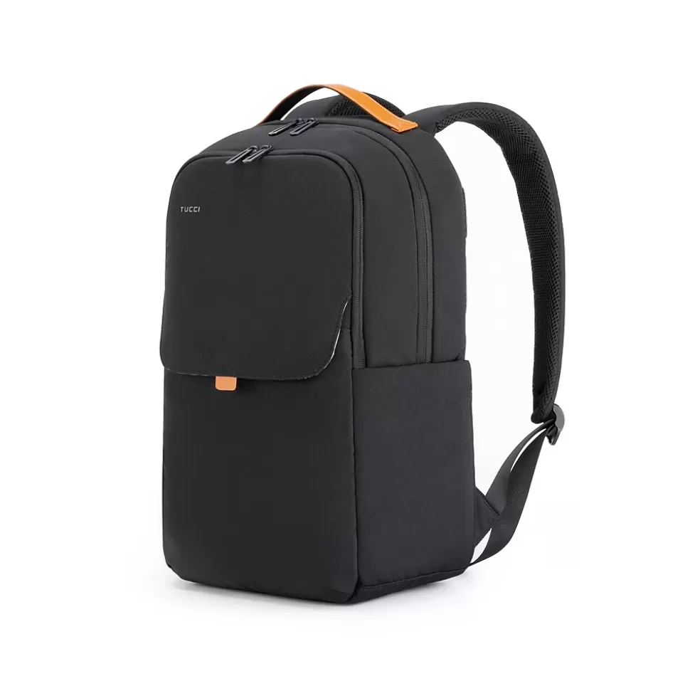 TUCCI SwiftPack Laptop Backpack, Medium, Black (T0634) Sale