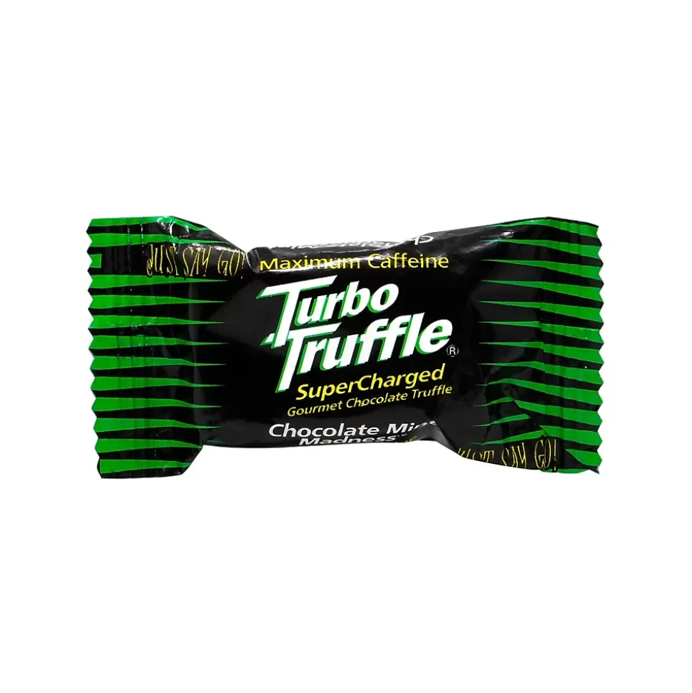Turbo Truffle s Energy Chocolate Truffles Mint Madness, 50/Pack (220-00987) Flash Sale