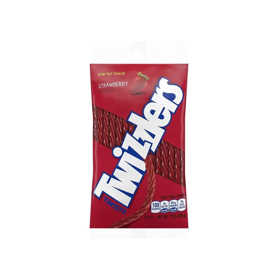 Twizzlers Strawberry Twists Licorice, 7 oz (TWZ12) Shop
