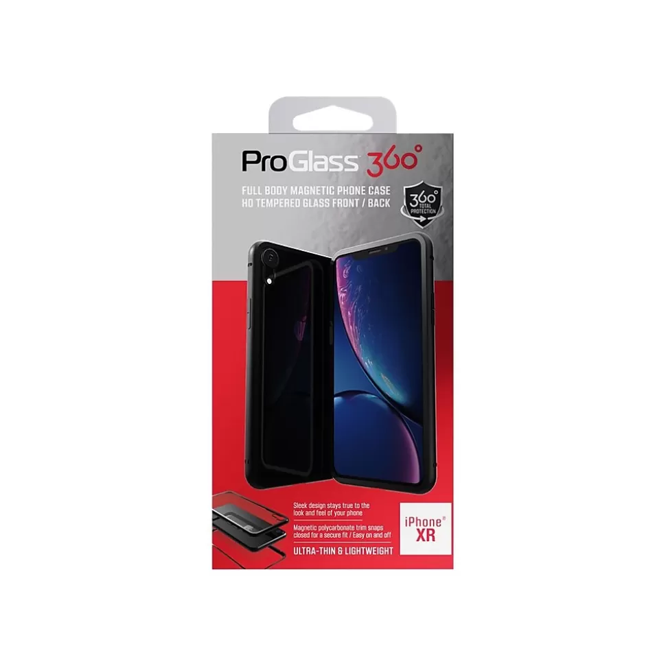Tzumi ProGlass Transparent/Black Case for iPhone XR (6601ST) Store