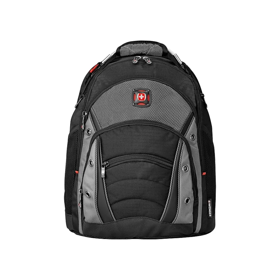 Wenger Synergy Laptop Backpack, Black/Gray (GA-7305-14F00) Flash Sale