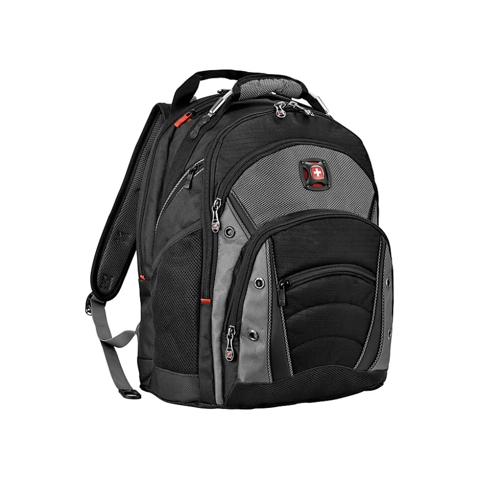 Wenger Synergy Laptop Backpack, Black/Gray (GA-7305-14F00) Flash Sale