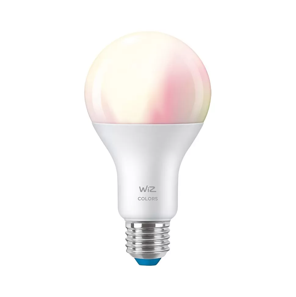 Philips WiZ 100W Equivalent A21 LED Smart Bulb, White (603514) Flash Sale