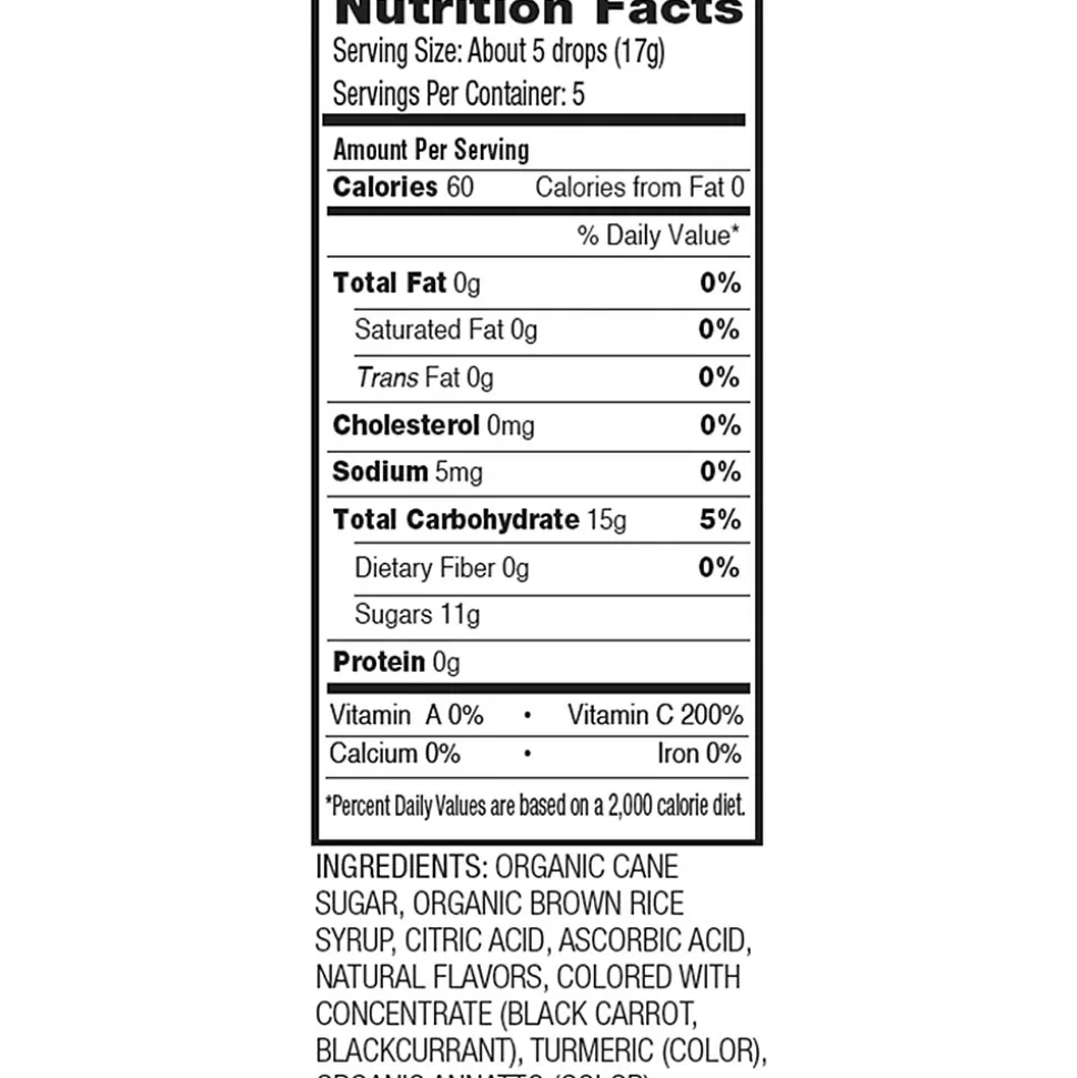YumEarth Organic Vitamin C Hard Candy, 3.3 oz., (270-00029) Online